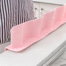 Для кухни на присоске глубокая раковина щиток защита волна масло брызг защита перегородка многоразовые кухонные инструменты аксессуары K20