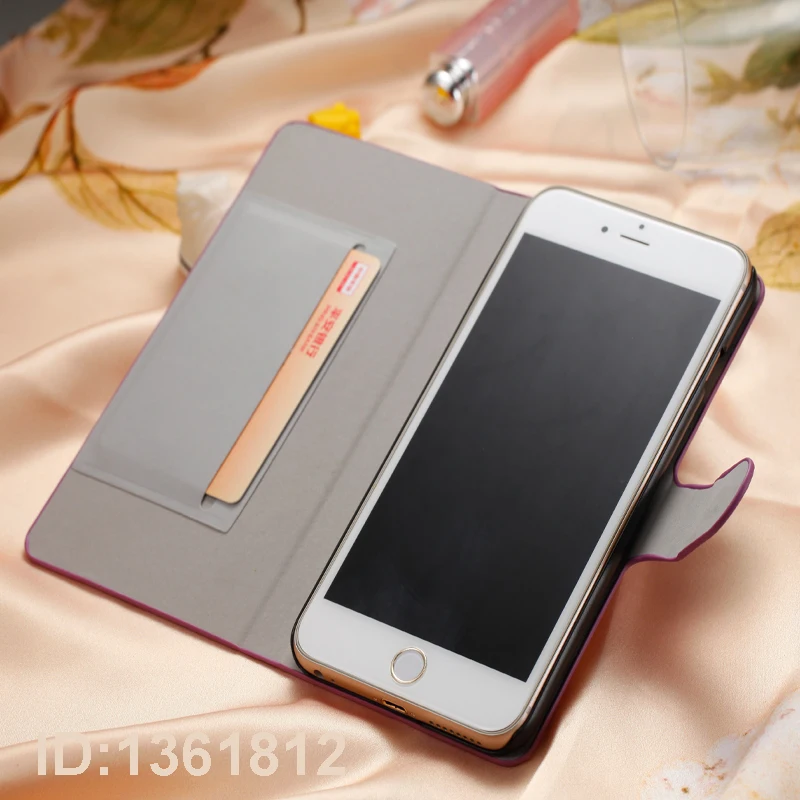Роскошный флип чехол для телефона из искусственной кожи Prestigio Muze E5 LTE блестящая