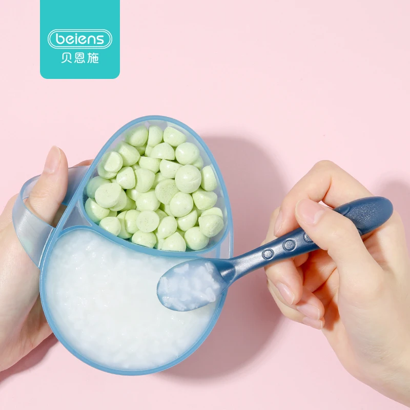 Beiens Baby Bowl Spoon 2Pcs Set Kids Feeding Dishes Partition Design Child Tableware Learning Spill-Proof Food Fruit Bowl Beiens Baby Bowl Spoon 2Pcs Set Kids Feeding Dishes Partition Design Child Tableware Learning Spill-Proof Food Fruit Bowl