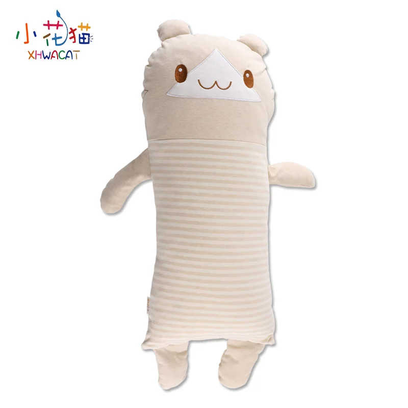 2017 Baby Pillow Natural Color Cotton Soft Soothing Pillow Child