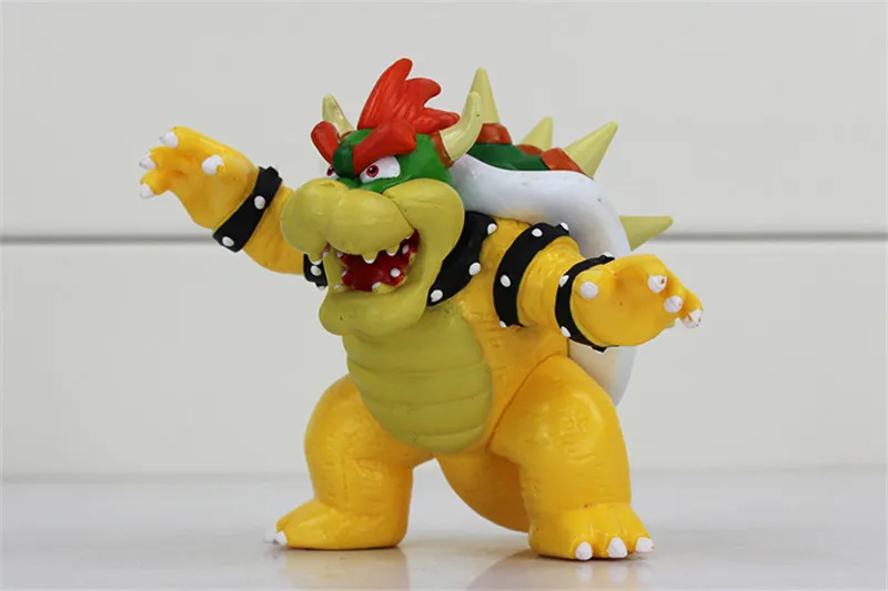 Высота каблука 10 см редкая коллекция Марио Bowser Рисунок Аниме Драконий жемчуг