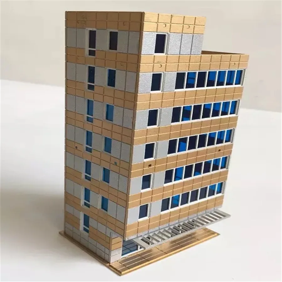 architecture model n scale building06