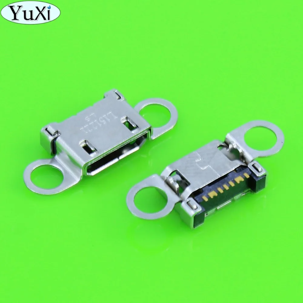 

YuXi 10pcs/lot micro usb jack plug Dock Connector Charging Port for Samsung Galaxy S6 edge G920 G920F G920T G920N G920A G920P