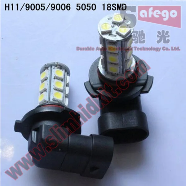 

4pcs h8 h11 9005 9006 18smd 5050 led fog light h11 led bulb led 9006 9005 headlight bulb 9006 hb4 9005 hb3