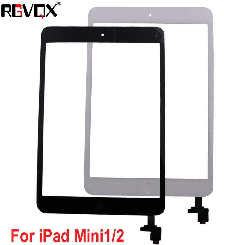 Для iPad Mini 1 A1432 A1454 A1455 Mini 2 A1489 A1490 A1491 mini1 mini2 сенсорный экран TP IC с домашней кнопкой клей