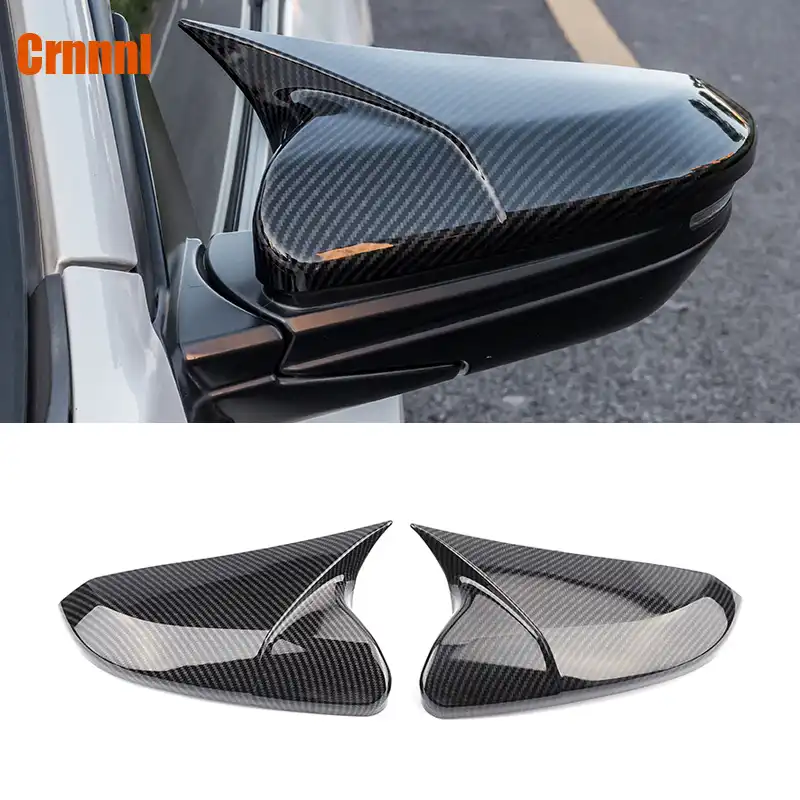 炭素繊維のスタイル保護ホーン形状バックミラーカバー車ホンダシビック 10th 世代 16 17 18 Interior Mouldings Aliexpress