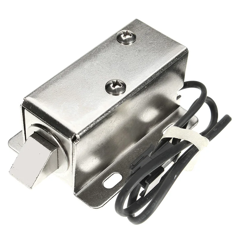 

Safurance 6V DC 1.5A Electric Lock Assembly Solenoid Cabinet Door Drawer Lock Access Control