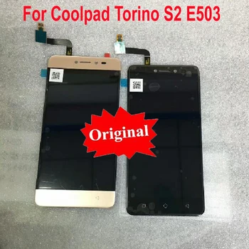

LTPro Original Best Working LCD Display Touch Panel Screen Digitizer Assembly Sensor For Coolpad Torino S2 E503 Phone Parts