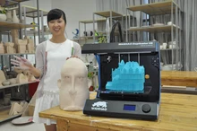 Сделано в Китае 3d-принтер, крупнейший 3d-принтер для статуса человека, 205*305*605 мм, высокая точность FDM 3d пинтер с шариковый винт