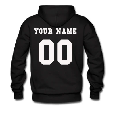 

Design Your NAME AND NUMBER Sweatshirt men funny custom gift Hoodie USA size S-3XL