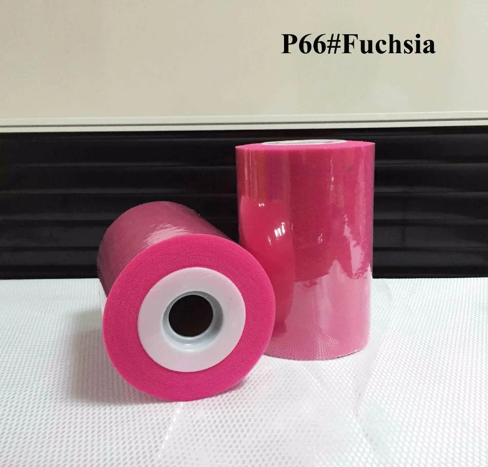 

Fuchsia color Polyester Tulle Roll 100yards For Tutu dress