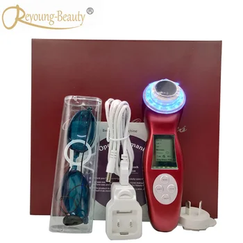 

Home Use High Frequency 3MHZ Ultrasound Galvanic Ultrasonic Ion Led Photon Skin Rejuvenation Facial Massager For Wrinkle