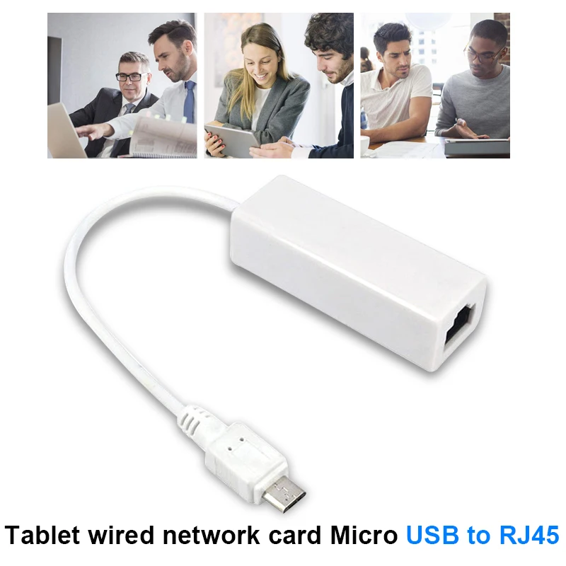 Портативный микро USB к RJ45 сетевой адаптер Micro Кабель практическая карточка| |