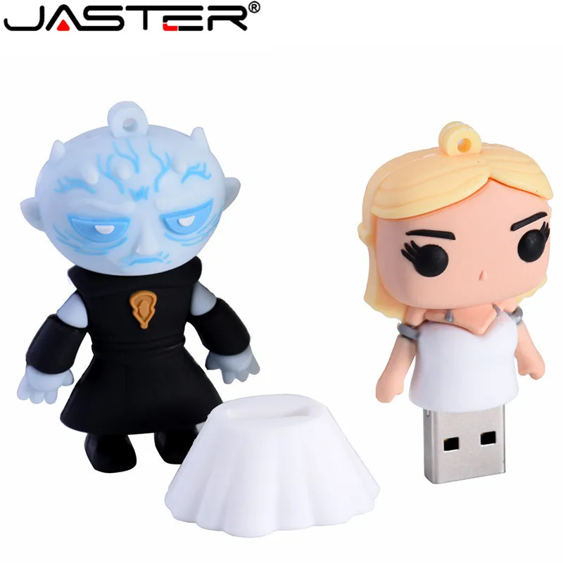 JASTER хит USB флеш-накопитель 32G "Игра престолов" карта памяти, Флеш накопитель 64G Флешка U диск 4GB 8GB 16GB 32GB 64GB