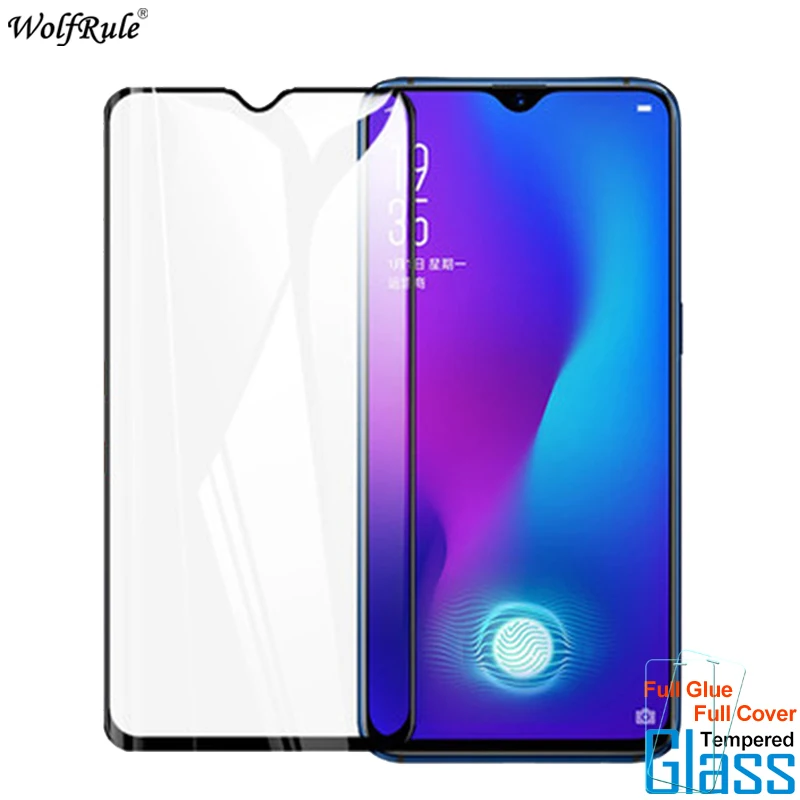 Для стекла ViVo Y17 Y3 Защитная пленка для экрана с полным клеем закаленное стекло