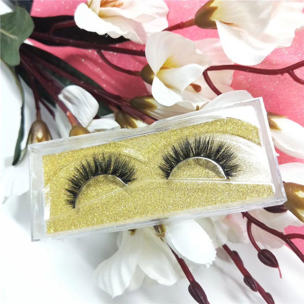 10 Pair Handmade Natural Long False Eyelashes Makeup Eyelash Extensions