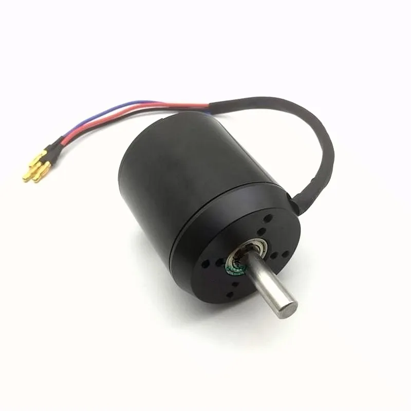 Esk8 6384 BLDC бесщеточный ленточный Мотор 10 мм вал 24 36 в SL sensorless sd датчик для