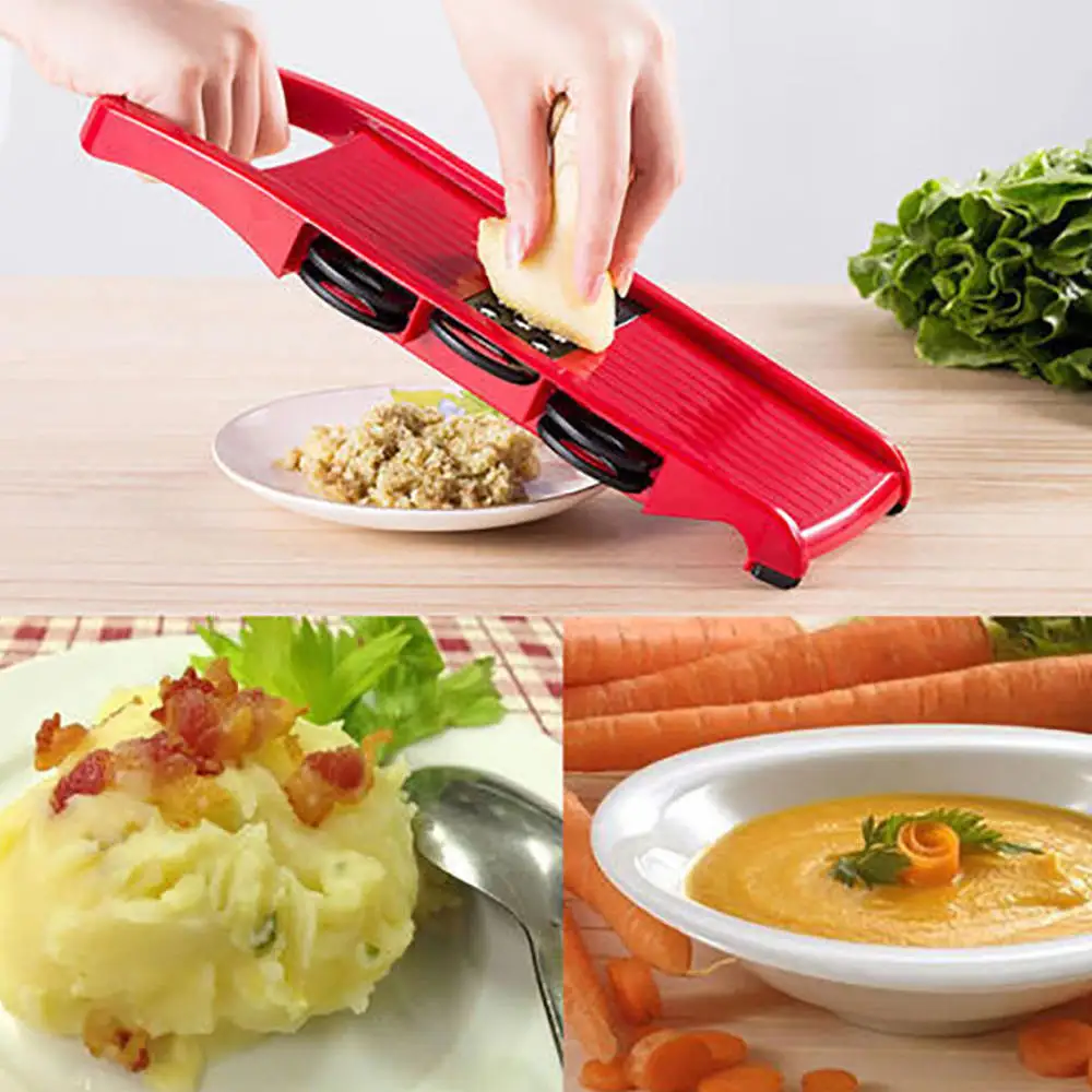 1 Набор Удобная Овощечистка многофункциональная овощерезка Терка лезвие ...