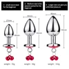 Producto íntimo Metal Butt Plug Anus expansor los miembros para sexo ano dilatador Anal Plug privado bueno para hombres y mujeres ► Foto 2/6