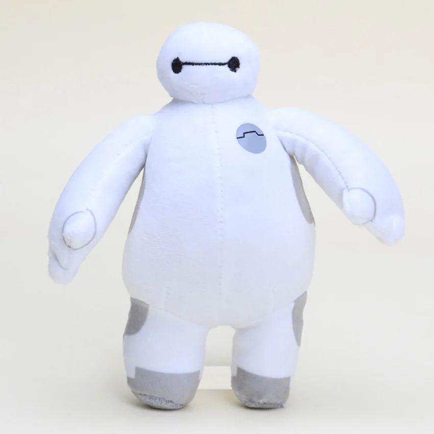 18 см робот большой герой Baymax 6 мультфильм плюшевые куклы игрушка Baymax мягкие игрушки рождественские подарки