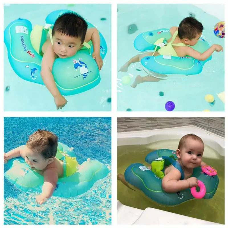 Детские надувной плавающий круг для подмышки плавающий Детские Плавание бассейн аксессуары круг купальный надувная, двойная плот кольца