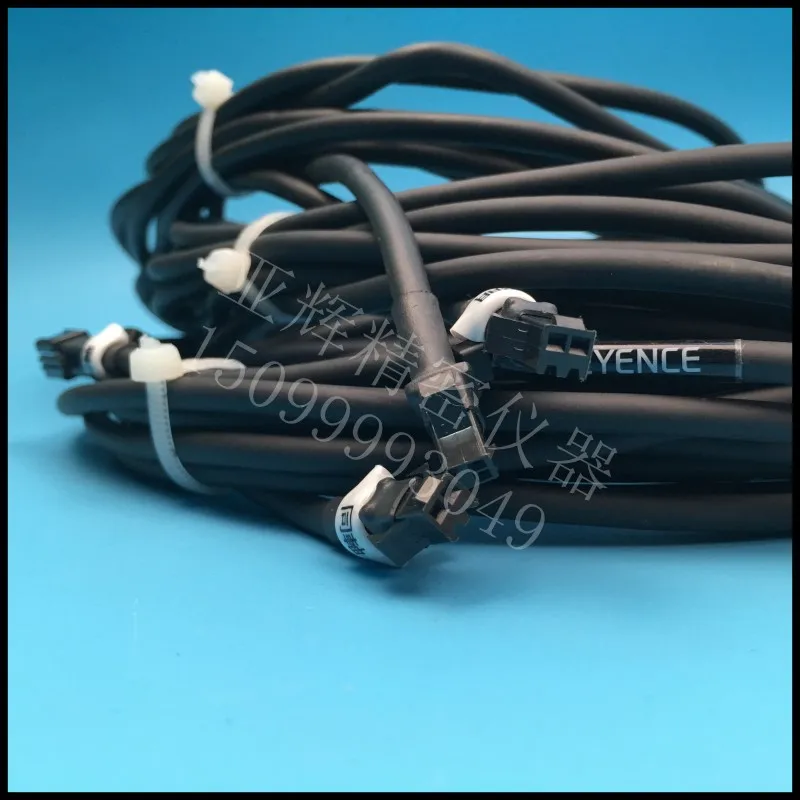 Подержанные оригинальный KEYENCE/KEYENCE источник CA-DPB2 кабель CA-D5R кабелей освещения |