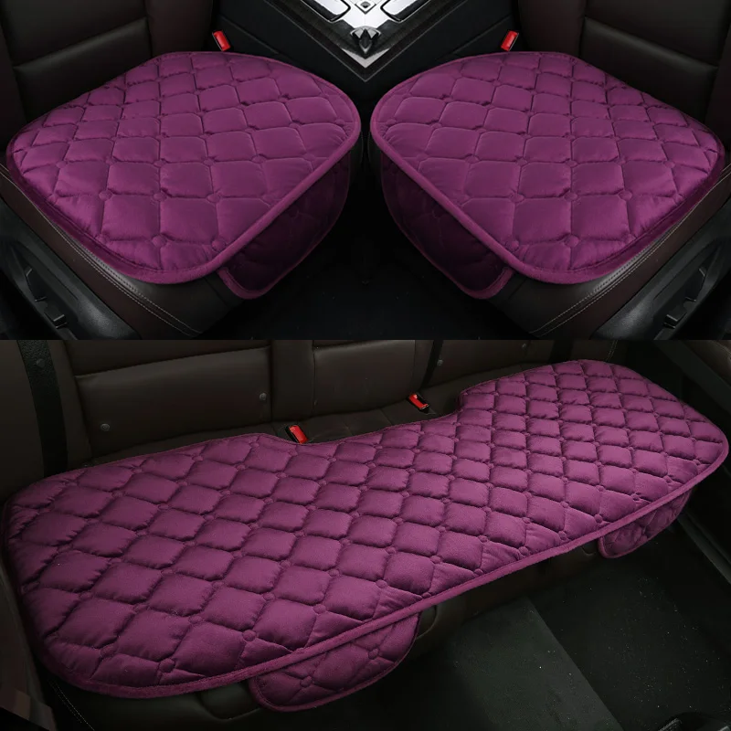 

Car Seat Cushion Car Seat Covers Car Seat Protects Auto Accessories For Car Office Chair Front Pad/ Rear Pad/ Full Set Choose