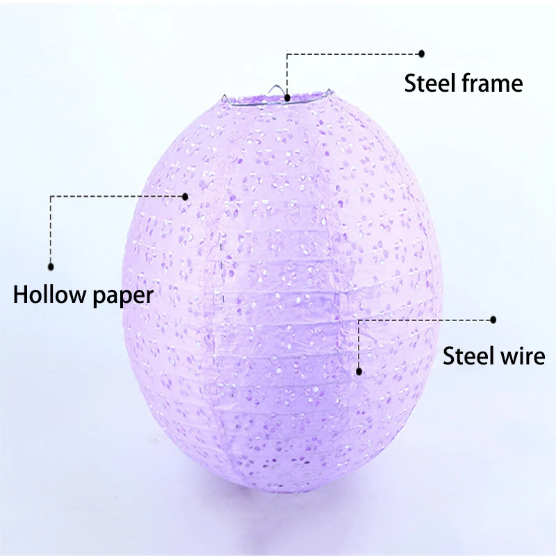 12 дюймов Складные Полые бумажные праздничные фонари висячие фонари для свадебной вечеринки DIY украшения ручной работы украшения для детской комнаты