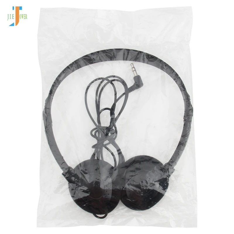 Wholesale Headphone Earphones Headset Disposable Bulk Headphones for School Classroom Airplane Hospiital Students Kids 500pcs