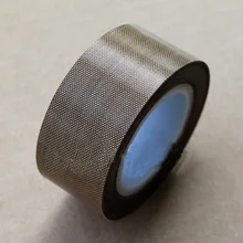 0.13mm thickness30mm X 10m PTFE High Temperature Resistant Teflon Adhesive Cloth Tape