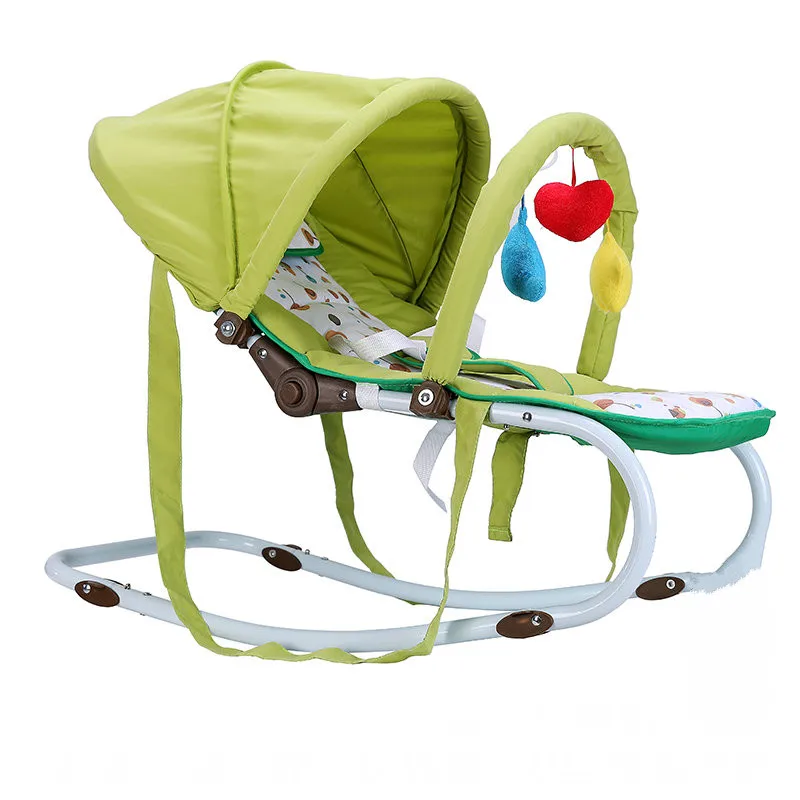 Portable Baby Rocking Chair, can sit can lie Multifunctional Baby
Cradle, steel pipe Baby Chair