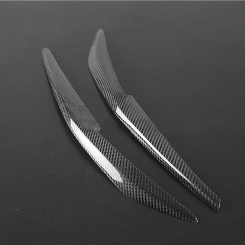 Ceja Del Faro, Par De Faros De Fibra De Carbono Etiqueta Del Párpado