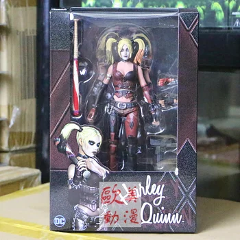 

Children toy ugly DC Batman model limited edition Arkham City 7 inch DC Clown Haley Quinn puppet Action Figure