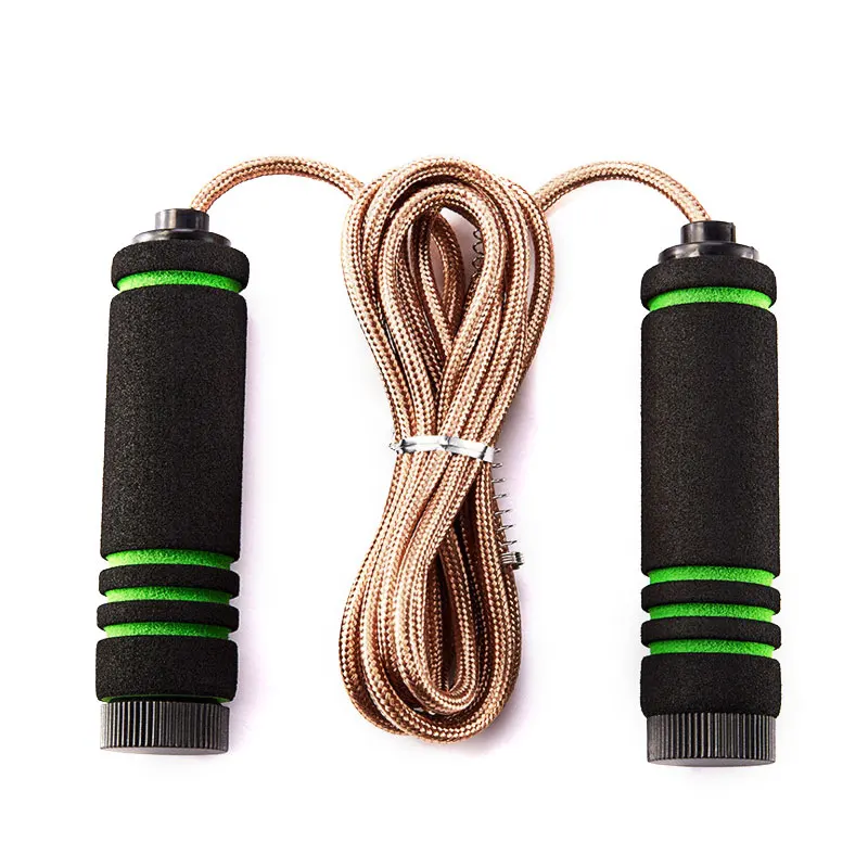 Regulaci/ón Profesional Ajustable Cuerda de Saltar Contador autom/ático Cuerda para Saltar Ejercicio f/ísico Velocidad r/ápida Contar Cuerda para Saltar Verde