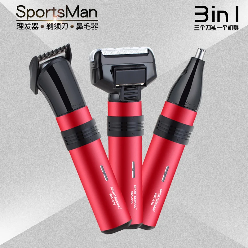 

Whole Waterproof High Quality Electric Nose Hair Trimmer Rechargeable Men Vibrissa Shaving Machine Type Razor Barber Scissors