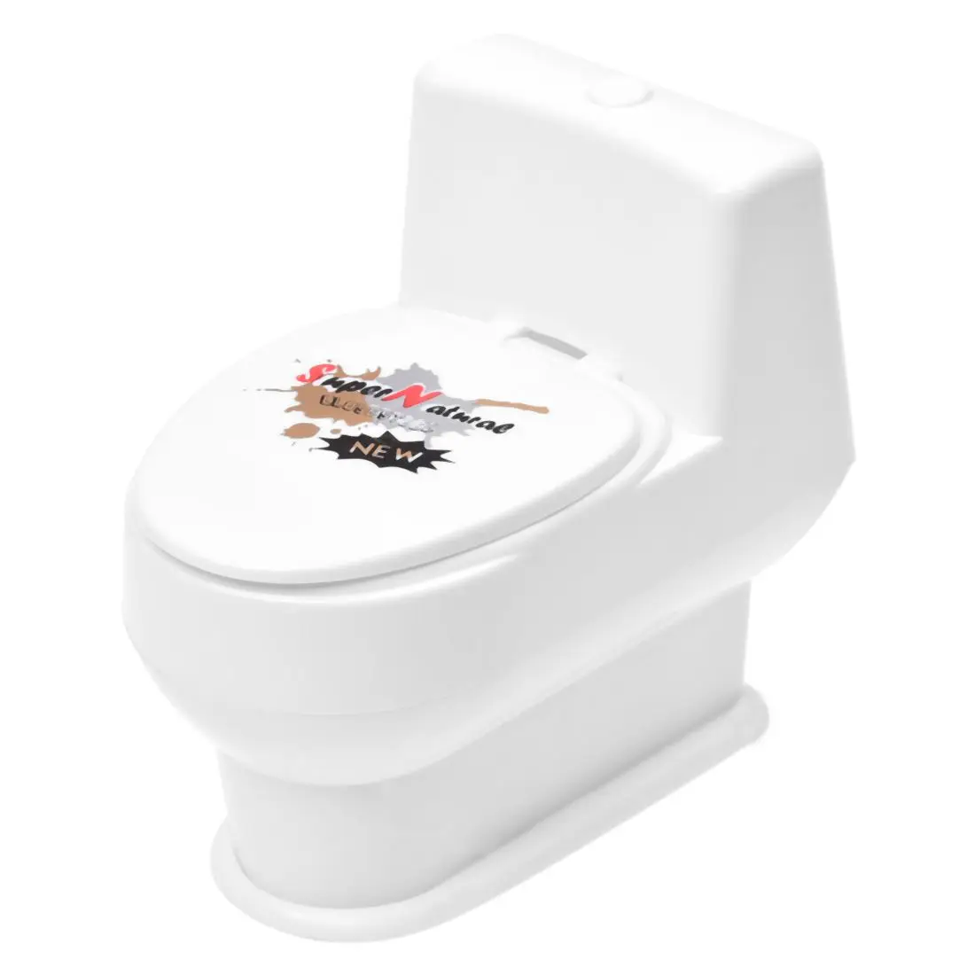 

ABWE White Mini Interesting Funny Toilet Bowl Supernatural Water Gun Toy For Kids Children