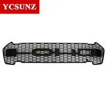 2016 2017 For Ford Ranger Grill 4x4 ABS Black Front Raptor Grill Trim Suitable Ford Ranger