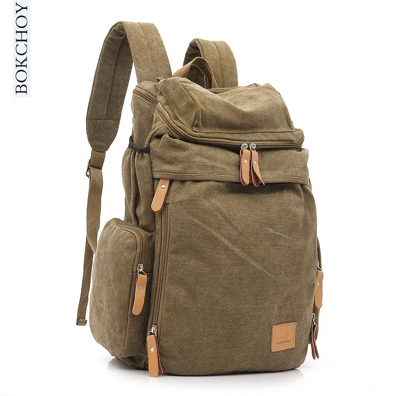 

Travel Backpack Canvas Bag Fashion Trend BK1207