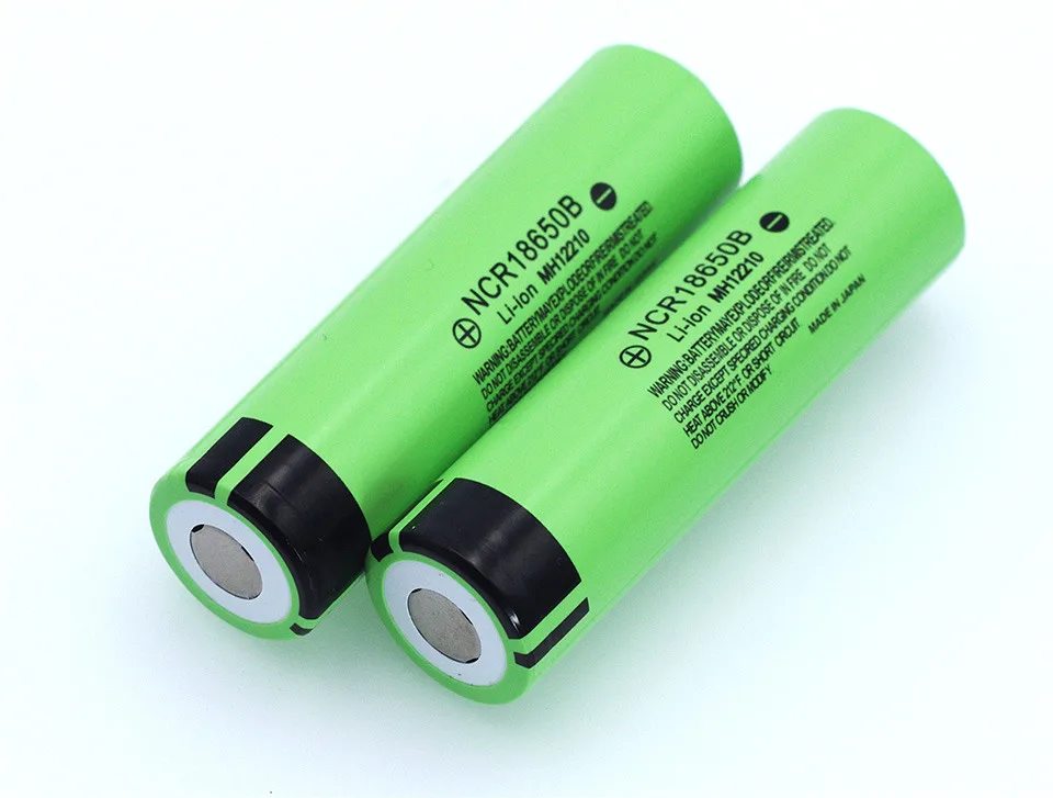 12 шт./лот 100% Новый оригинальный 18650 NCR18650B 3400 mah Li-Ion Перезаряжаемые Аккумулятор для фонарика батареи