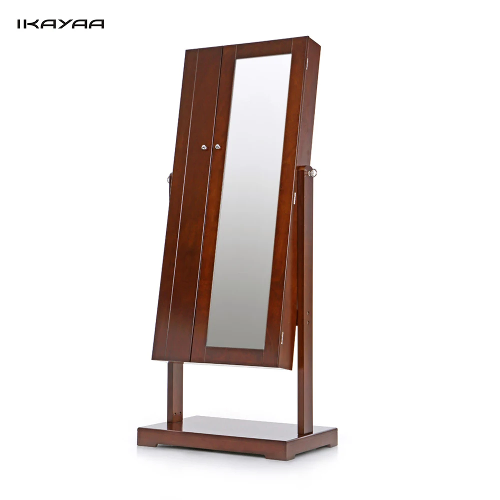 Us 165 33 45 Off Ikayaa Uk Fr Stock Jewelry Cabinet Armoire Tilt Adjule Storage Box Organizer With Dressing Mirror In Bo Us 165 33 45 Off Ikayaa Uk Fr Stock Jewelry Cabinet Armoire Tilt Adjule Storage Box Organizer With Dressing Mirror In Bo