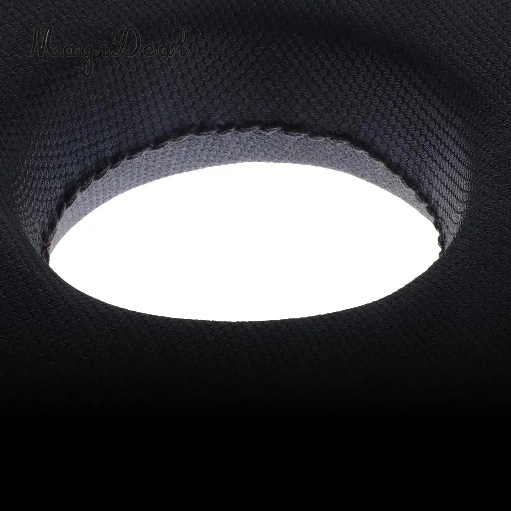 MagiDeal Foam Cushion Wheelchair Seat Bedsore Hemorrhoids Pillow Round 30x11cm Gray