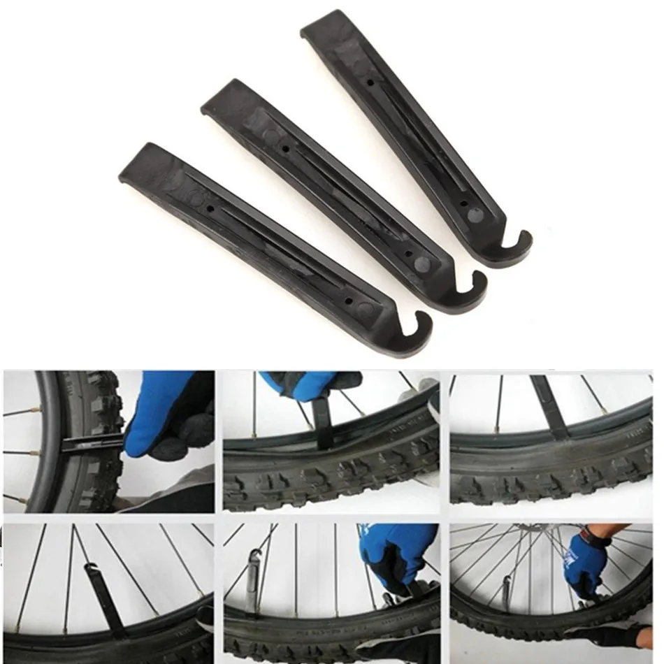 3 Bicycle Tire Tyre lever Bike Cycling repair Opener Breaker Maintenance Plastic