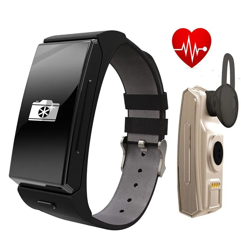 Uwatch Heart Rate Monitor Smart Watch + Bluetooth Headset
