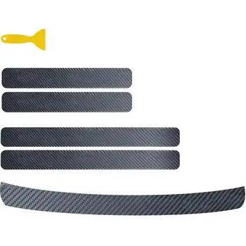 

Auto Door Sticker Carbon Fiber Threshold Sticker Scratch-Resistant Anti-Kick Carbon Fiber Sticker For Car Trunk