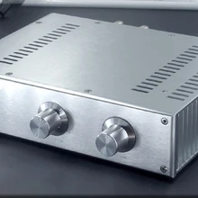 HIFI усилитель мощности 2x80 Вт Marantz hcam цепи FET трубки металлическое уплотнение MJE15024 MJE15025 весь алюминиевый корпус высокое качество аудио