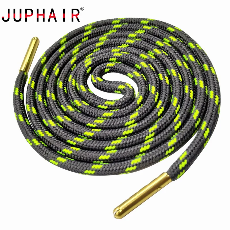 Спортивные круглые шнурки JUPHAIR с металлической головкой подходят для всех