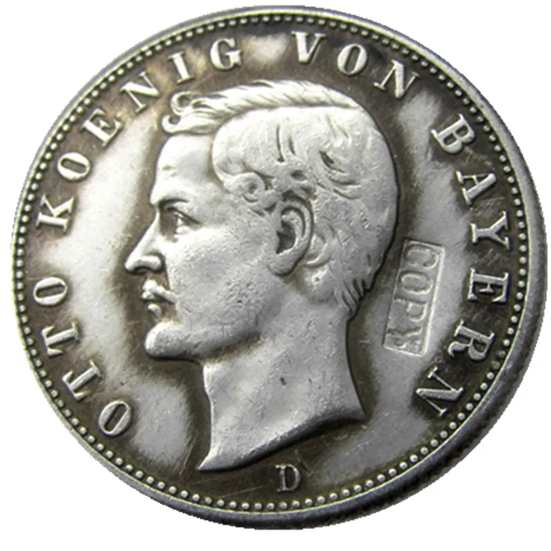 

Germany Bavaria 2 Mark 1913 Copy Decorate Coin