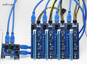 

XNWY Pci-e transferred pci-e transfer card 1 and pci-ex1 to pci-ex16 card interface