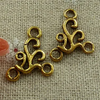 

270 pieces gold plated nice connectors 20x17mm #1561
