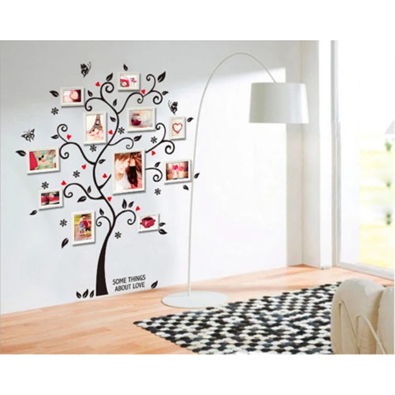 JX-LCLYL  Removeble Photo Tree Family Kid Wall Art Stickers Vinyl Decal Wall Home Decor